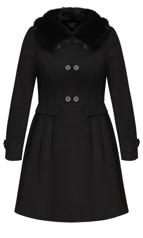 Grandiose Coat - black, , alternate image number null