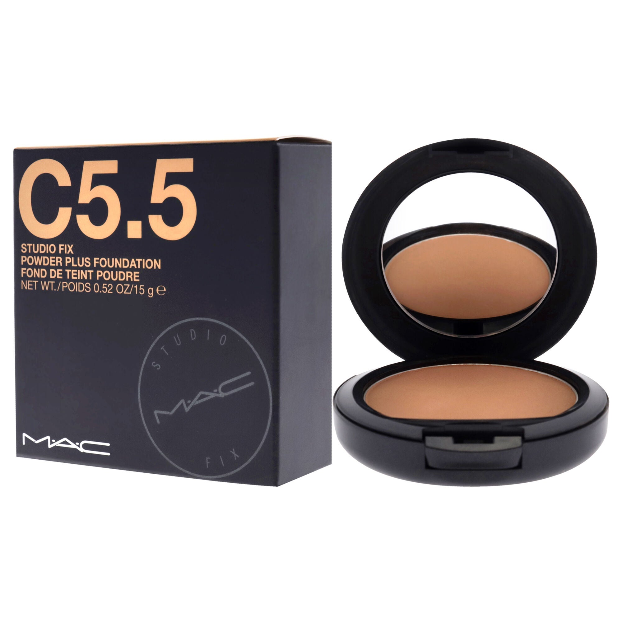 Studio Fix Powder Plus Foundation - C5.5 by MAC for Women - 0.52 oz Foundation, See Description, alternate image number 3