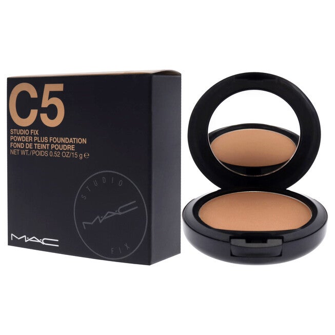 Studio Fix Powder Plus Foundation - C5 by MAC for Women - 0.52 oz Foundation, NA, alternate image number null