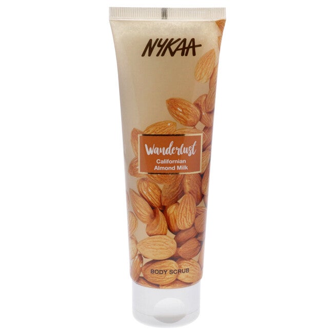 Wanderlust Body Scrub - Californian Almond Milk by Nykaa Naturals for Women - 4.93 oz Scrub, See Description, hi-res image number 0