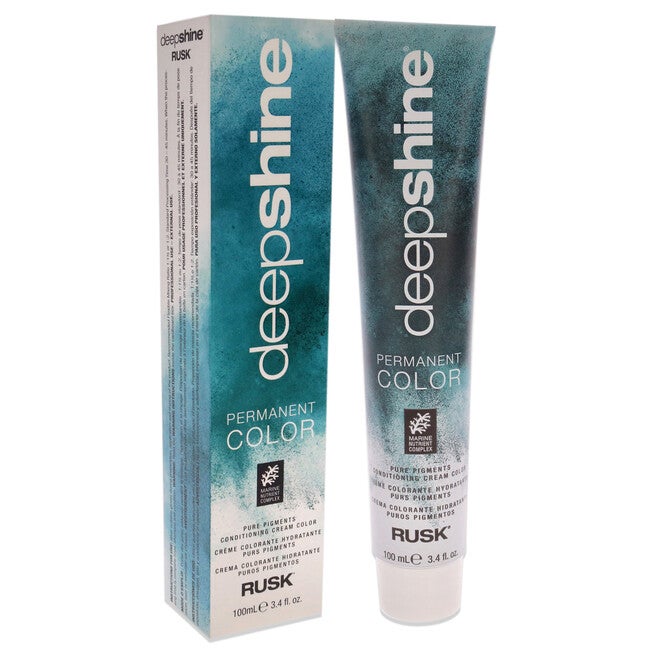 Deepshine Pure Pigments Conditioning Cream Color - 4.11AA Intense Medium Ash Brown by Rusk for Unisex - 3.4 oz Hair Color, See Description, alternate image number 2