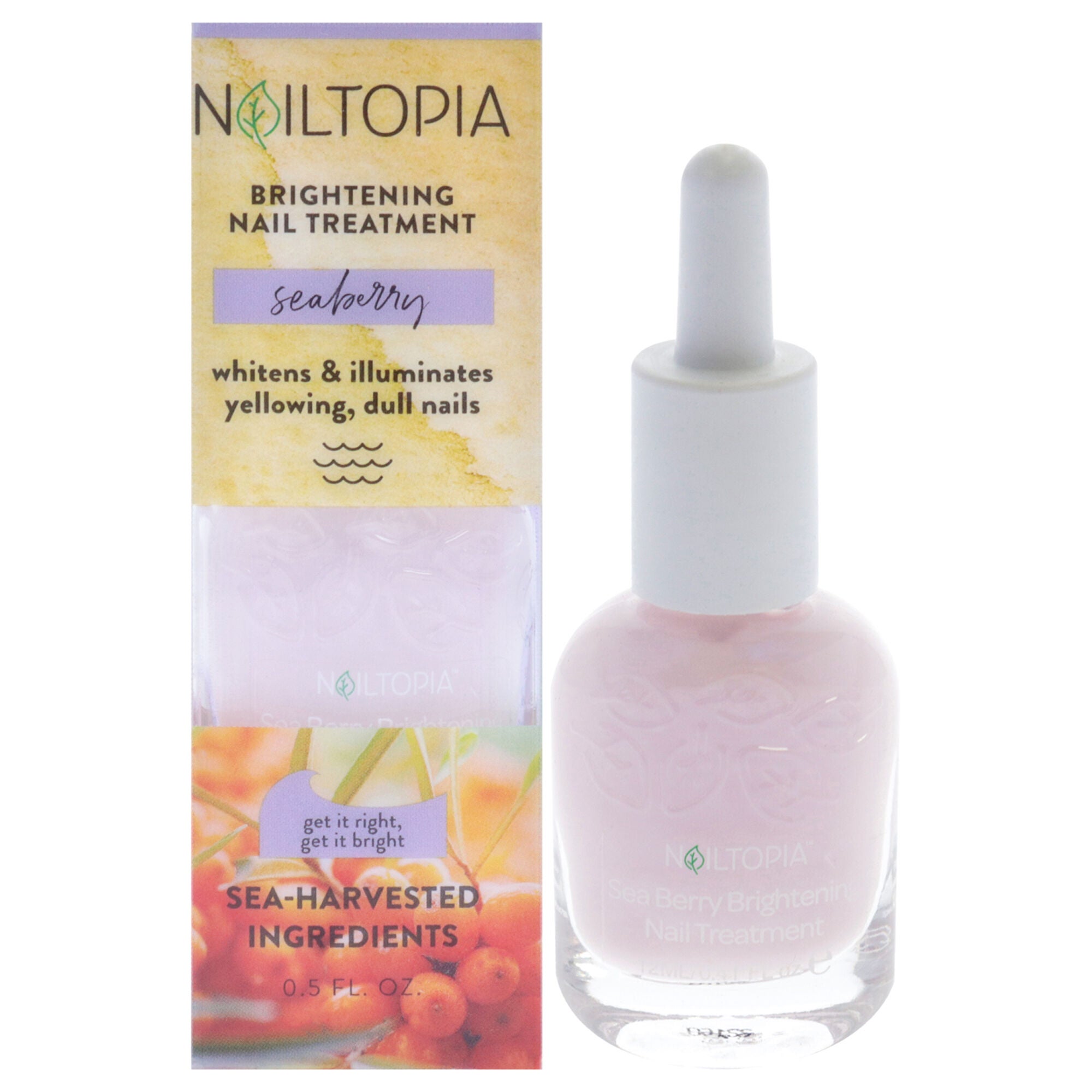 Brightening Nail Treatment - Sea Berry by Nailtopia for Women - 0.5 oz Nail Treatment, See Description, hi-res image number 0