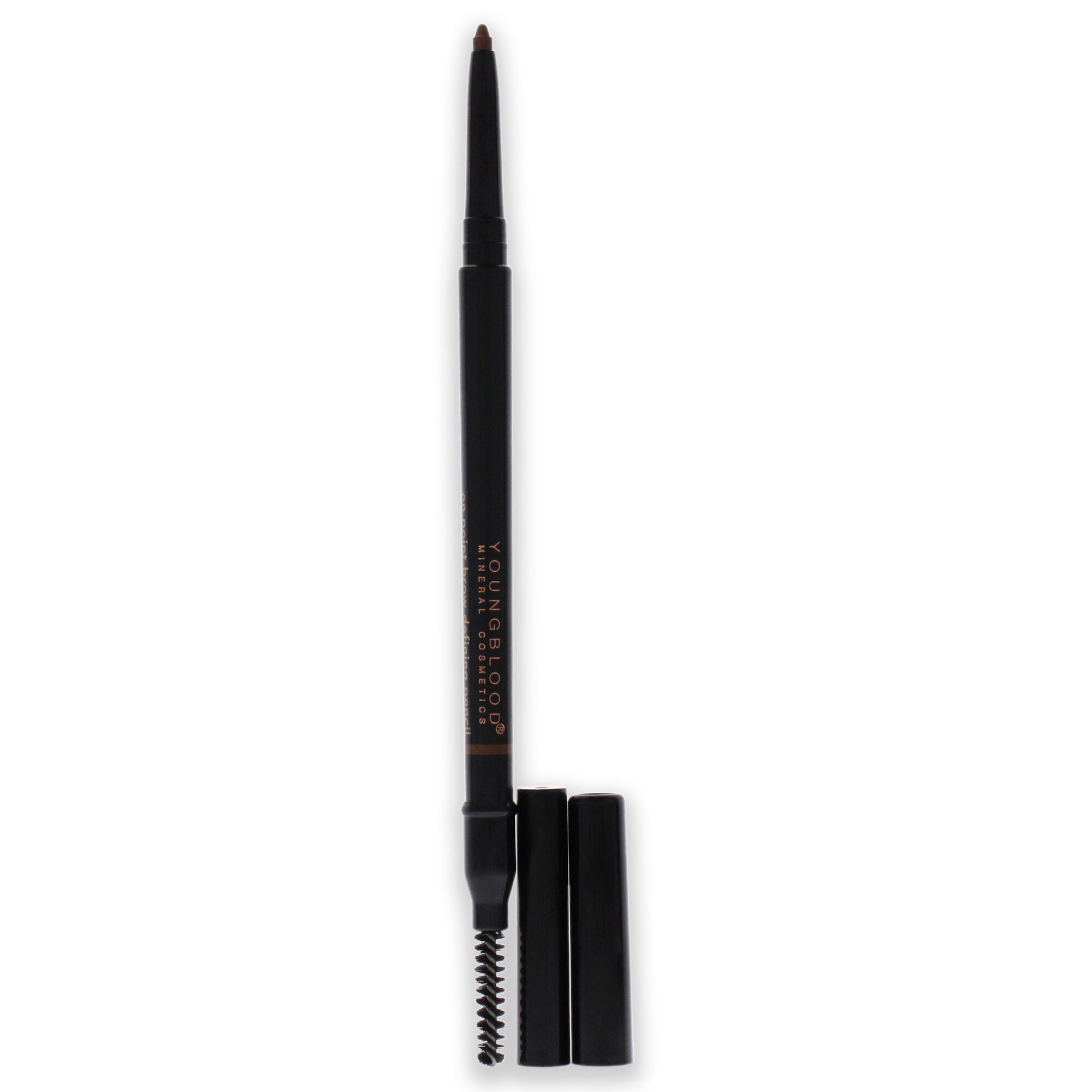On Point Brow Defining Pencil - Soft Brown by Youngblood for Women - 0.012 oz Eyebrow Pencil, See Description, alternate image number 4