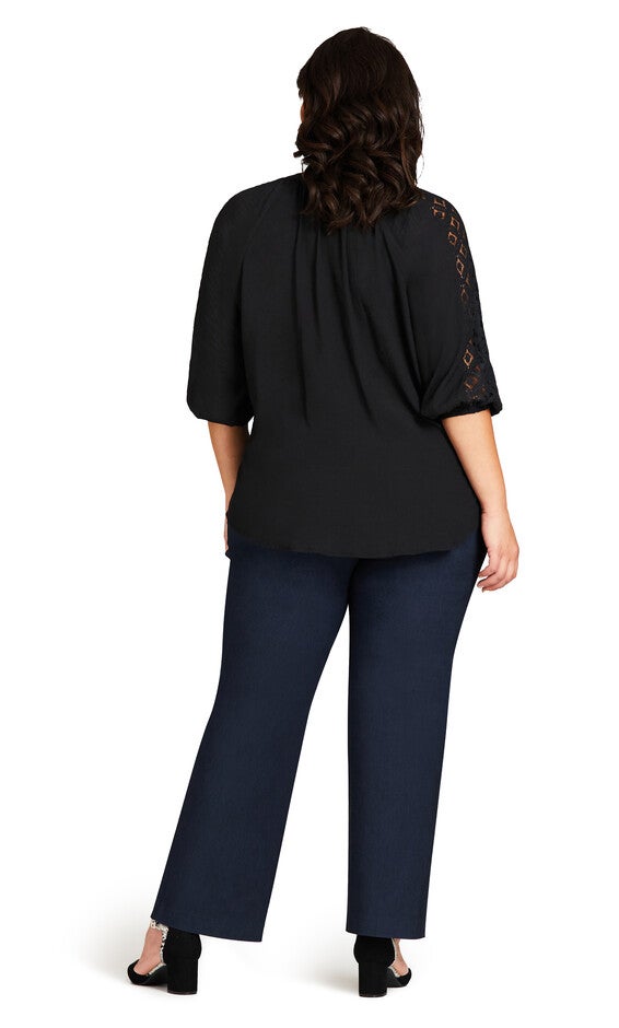 Super Stretch Bootcut Pant Indigo - average, , alternate image number 2