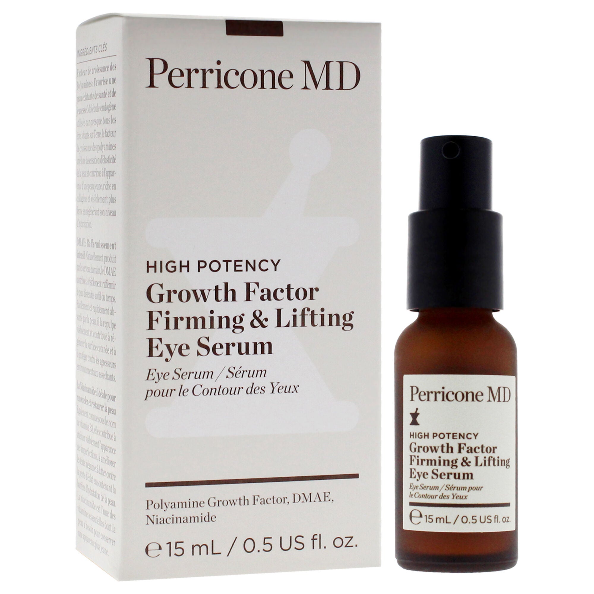 High Potency Growth Factor Firming and Lifting Eye Serum by Perricone MD for Unisex - 0.5 oz Serum, See Description, alternate image number 2