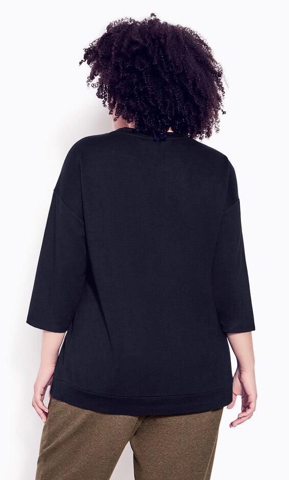 Double Pocket Top - black, , alternate image number 2