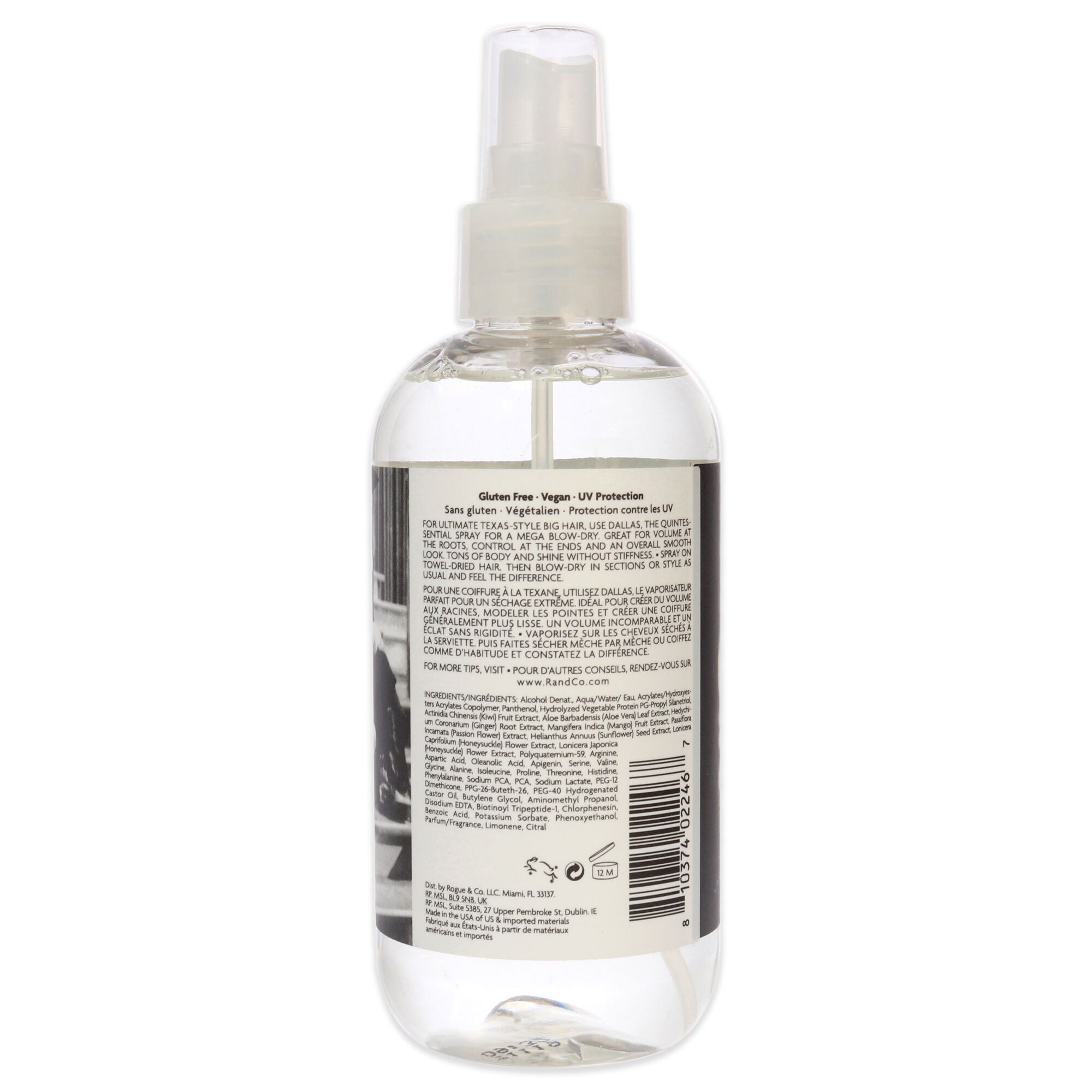 Dallas Thickening Spray by R+Co for Unisex - 8.5 oz Hair Spray, See Description, alternate image number 2