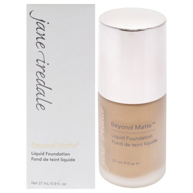 Beyond Matte Liquid Foundation - M6 Medium with Peach-Gold Undertones by Jane Iredale for Women - 0.9 oz Foundation, See Description, hi-res image number 0