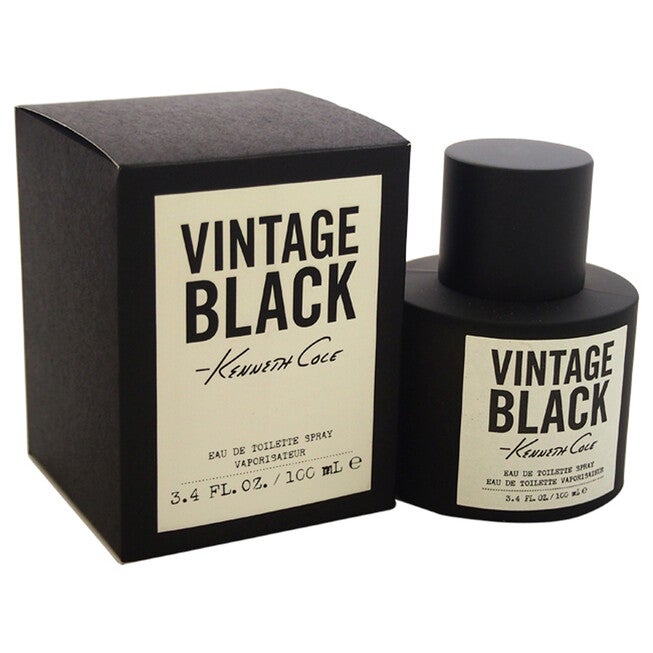 Kenneth Cole Vintage Black by Kenneth Cole for Men - 3.4 oz EDT Spray, , alternate image number null