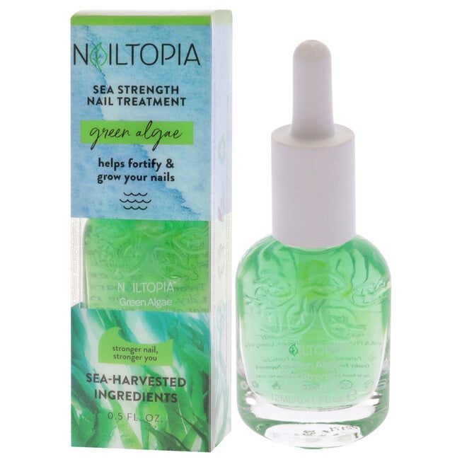 Sea Strength Nail Treatment - Green Algae by Nailtopia for Women - 0.5 oz Nail Treatment, , alternate image number 7