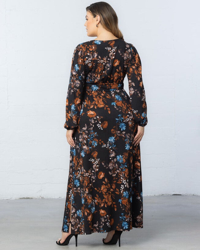 Kelsey Long Sleeve Maxi Dress, , alternate image number null