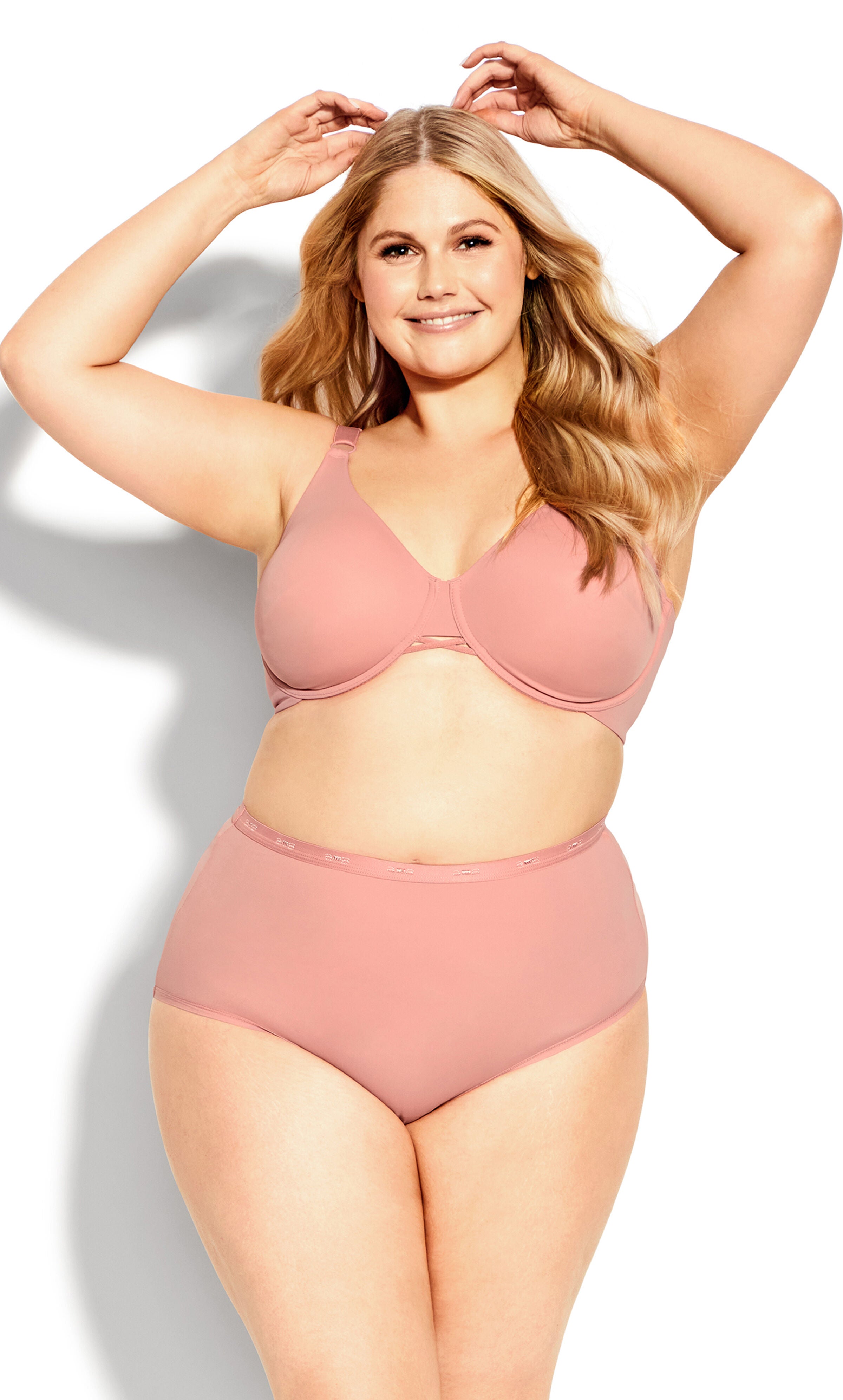 Fashion Microfiber Full Brief - rose, Pink, hi-res image number 0