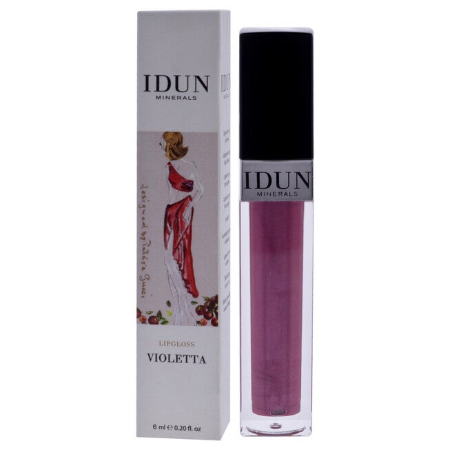 Lipgloss - 005 Violetta by Idun Minerals for Women - 0.2 oz Lip Gloss, See Description, alternate image number 3