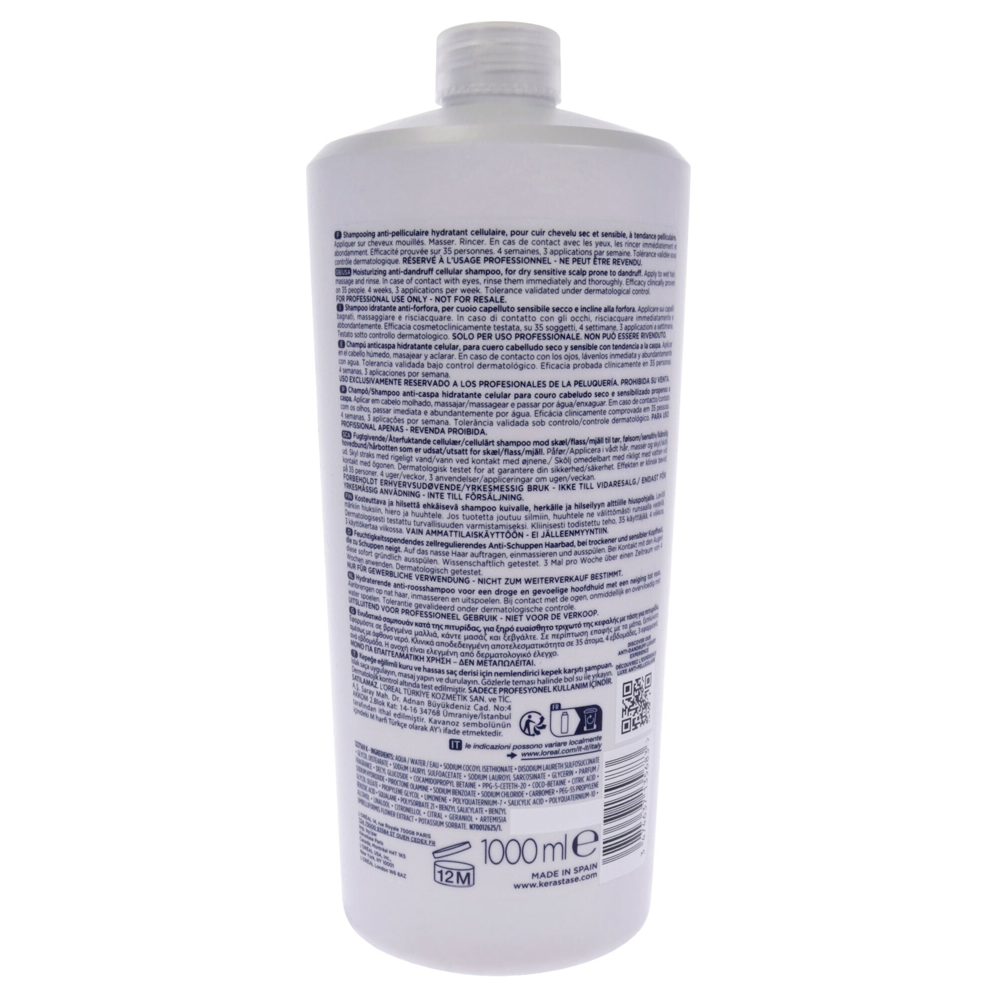 Symbiose Moisturizing Anti-Dandruff Cellular Shampoo by Kerastase for Unisex - 34 oz Shampoo, , alternate image number 3
