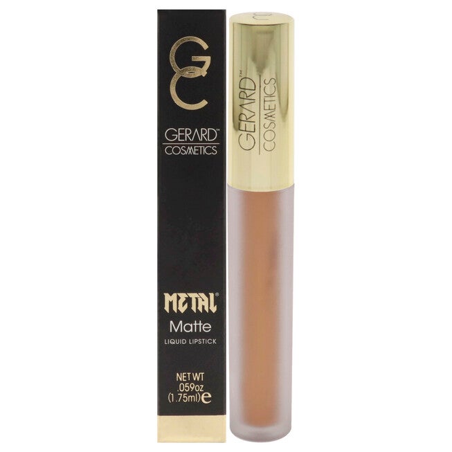 Hydra Metal Matte Liquid Lipstick - Vegas by Gerard Cosmetic for Women - 0.085 oz Lipstick, See Description, hi-res image number 0