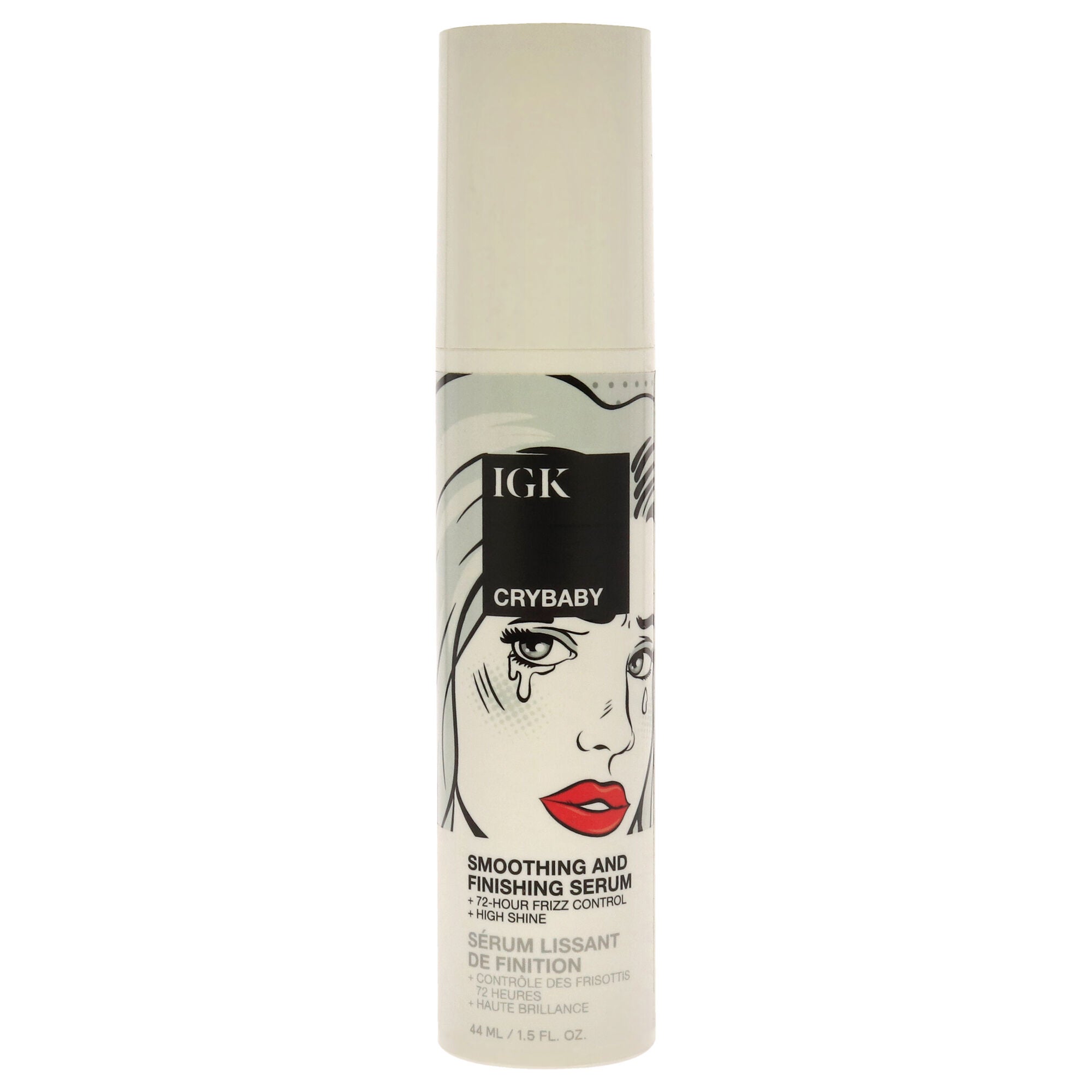Crybaby Smoothing and Finishing Serum by IGK for Unisex - 1.5 oz Serum, See Description, hi-res image number 0