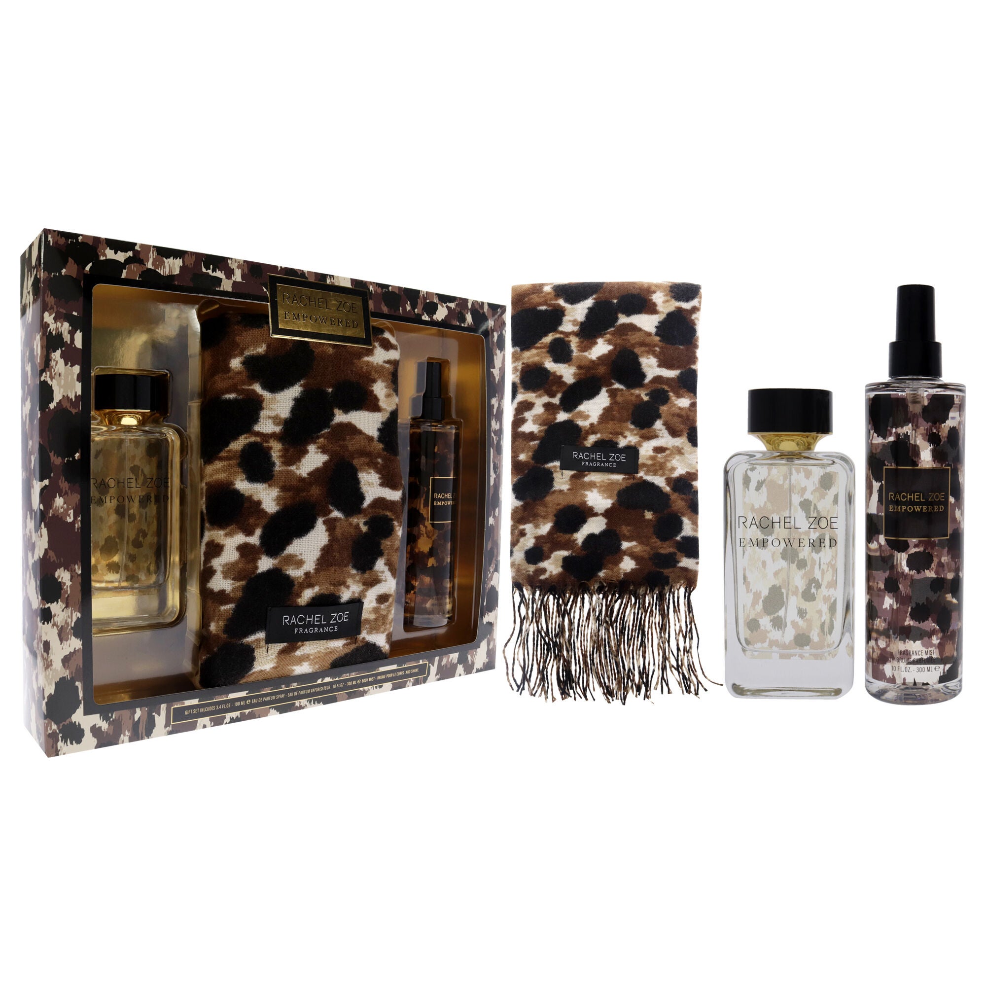 Empowered by Rachel Zoe for Women - 3 Pc Gift Set 3.4oz EDP Spray, 10oz Body Mist, Scarf, See Description, alternate image number 2