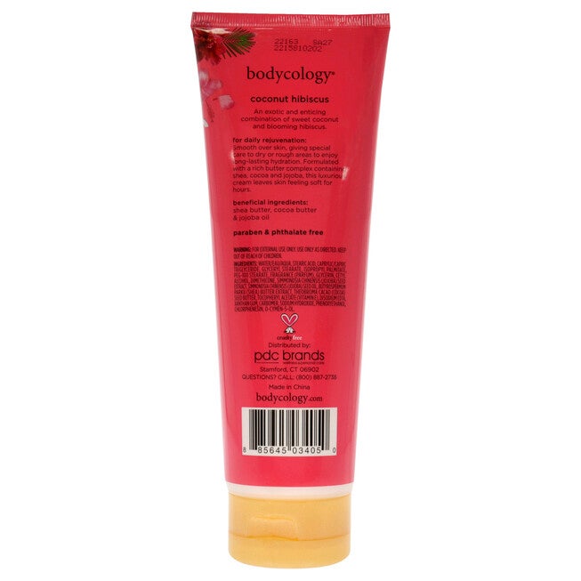 Coconut Hibiscus by Bodycology for Women - 8 oz Body Cream, , alternate image number 3