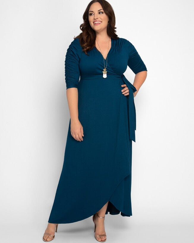 Meadow Dream Maxi Dress, Teal Topaz, hi-res image number null