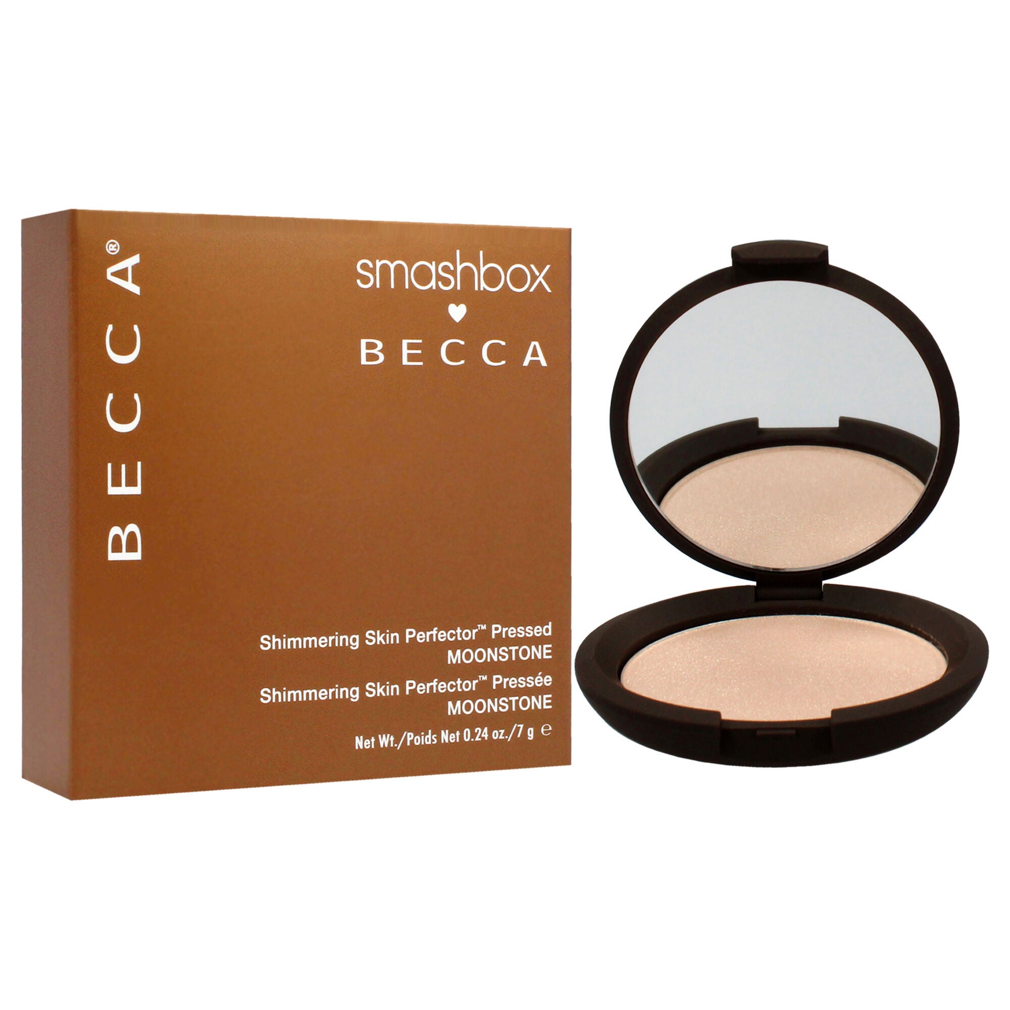Becca Shimmering Skin Perfector Pressed - Moonstone by SmashBox for Women - 0.24 oz Highlighter, , alternate image number 7