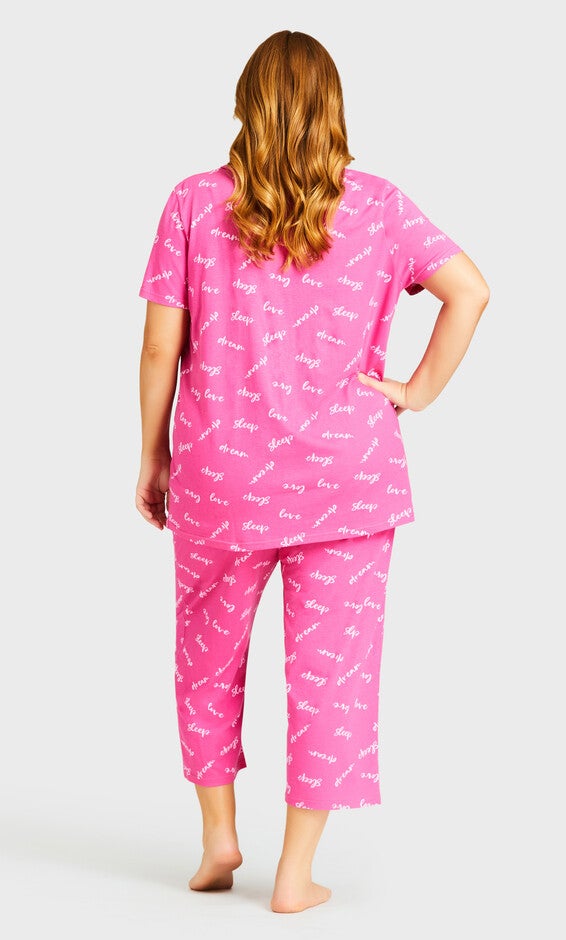 Button Sleep Top - pink sleep, , alternate image number 3