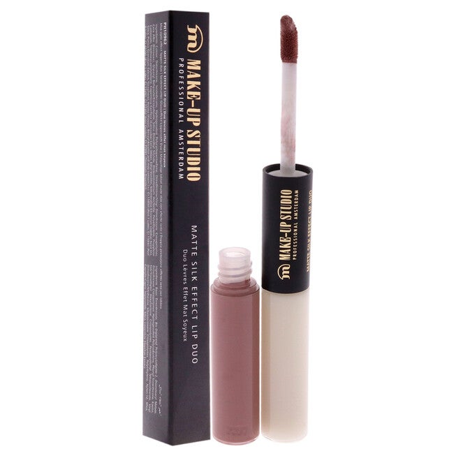 Matte Silk Effect Lip Duo - Blushing Nude by Make-Up Studio for Women - 0.2 oz Lipstick, See Description, alternate image number 2
