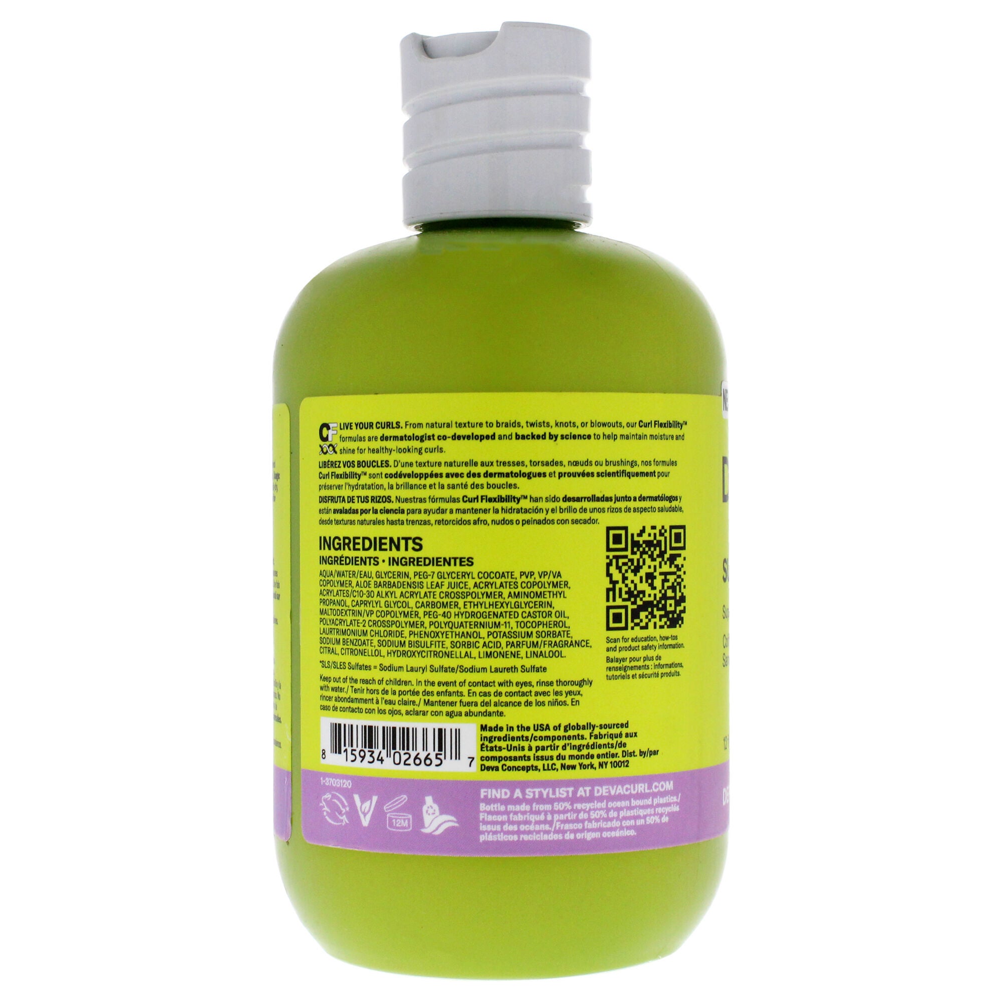 Supreme Defining Gel-NP by DevaCurl for Unisex - 12 oz Gel, See Description, alternate image number 3
