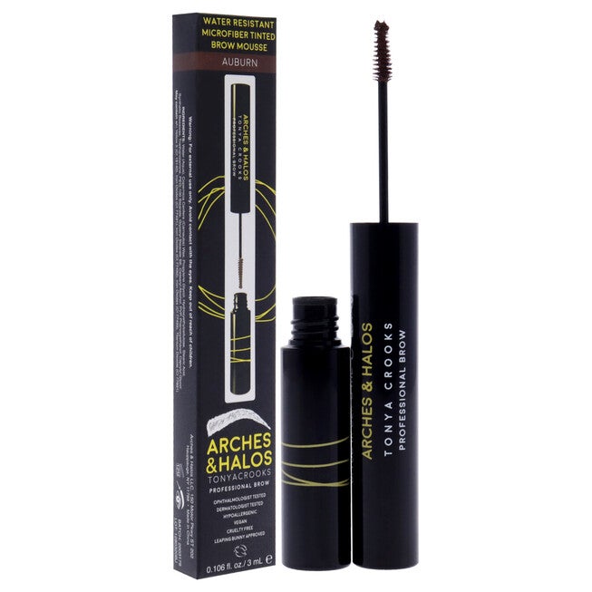 Microfiber Tinted Brow Mousse - Auburn by Arches and Halos for Women - 0.106 oz Mousse, See Description, alternate image number 2