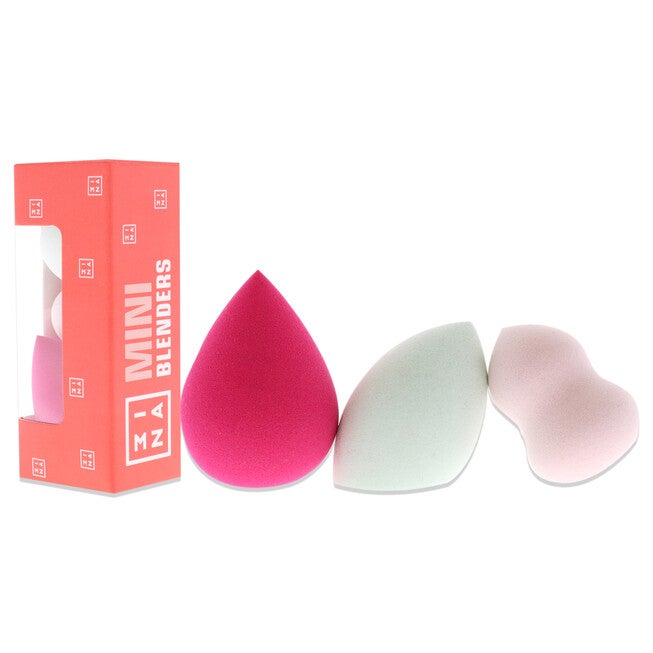 Mini Blenders Set by 3INA for Women - 3 Pc Sponge, See Description, alternate image number 3