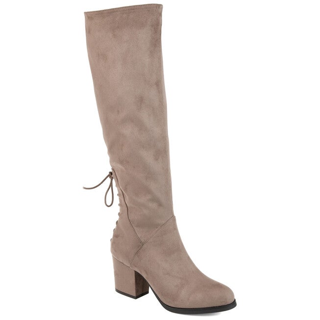 Women's Tru Comfort Foam Wide Calf Leeda Boot, Taupe, hi-res image number null