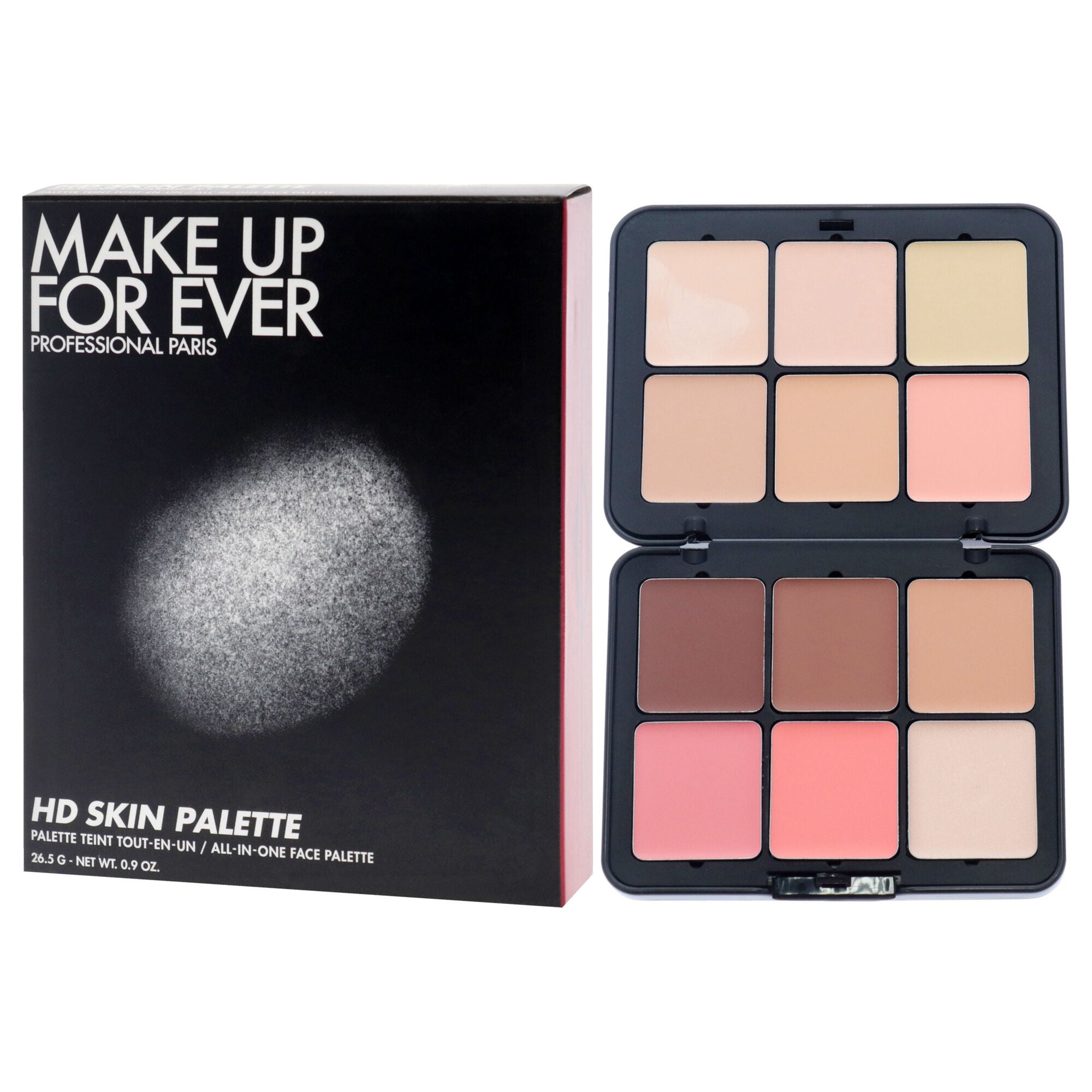 HD Skin All In One Palette - Harmony 1 by Make Up For Ever for Women - 0.9 oz Makeup, , alternate image number 7