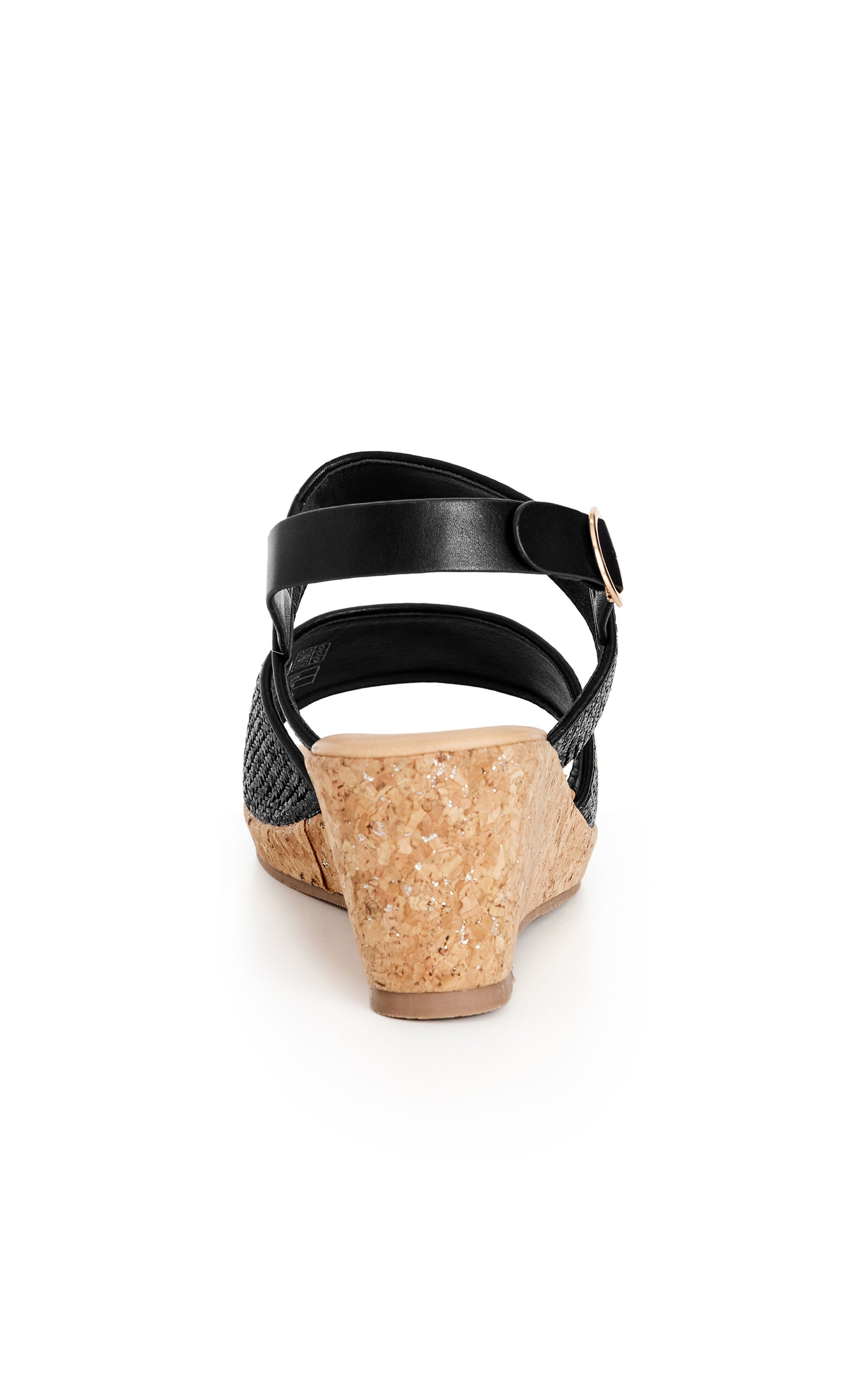 WIDE FIT Milly Wedge - black, , alternate image number 4