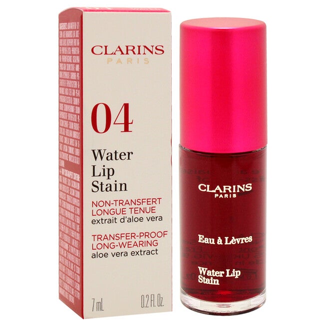 Water Lip Stain - 04 Violet Water by Clarins for Women - 0.2 oz Lipstick, NA, alternate image number null