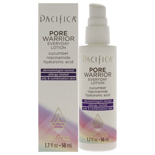 Pore Warrior Everyday Lotion - Cucumber by Pacifica for Women - 1.7 oz Lotion, NA, hi-res image number null