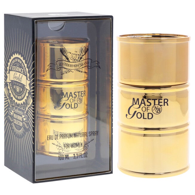 Master of Gold by New Brand for Women - 3.3 oz EDP Spray, See Description, alternate image number 2