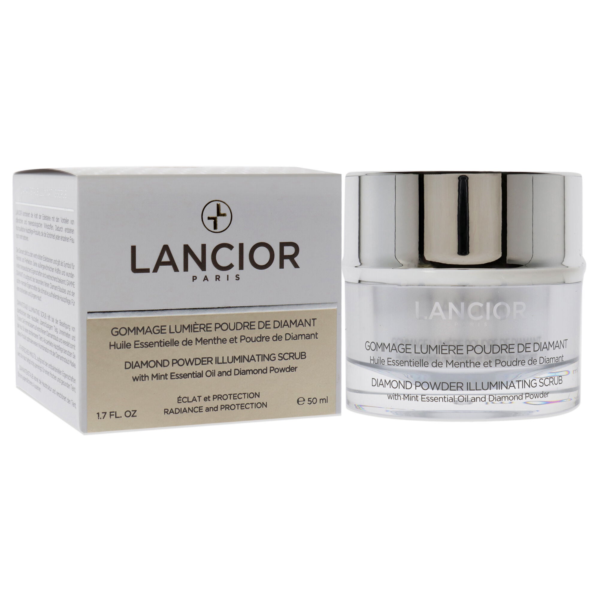 Diamond Powder Illuminating Scrub by Lancior for Unisex - 1.7 oz Scrub, White, alternate image number 1
