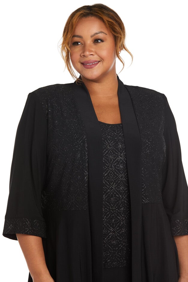Faux 3-Piece Pant Set with Lace Detail, , alternate image number 2