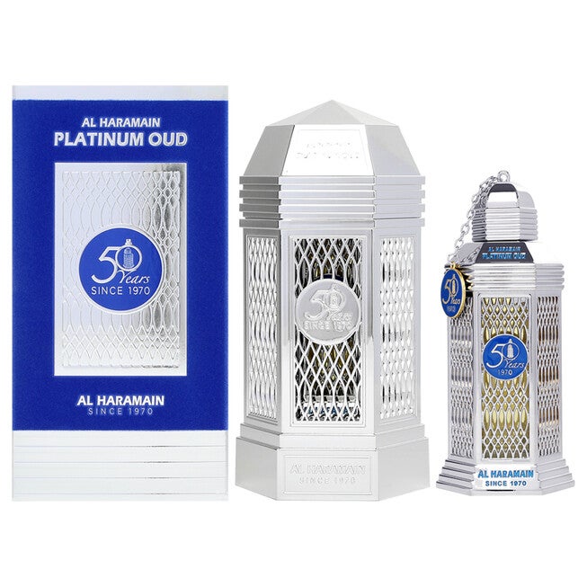Platinum Oud by Al Haramain for Unisex - 3.4 oz EDP Spray, See Description, hi-res image number 0