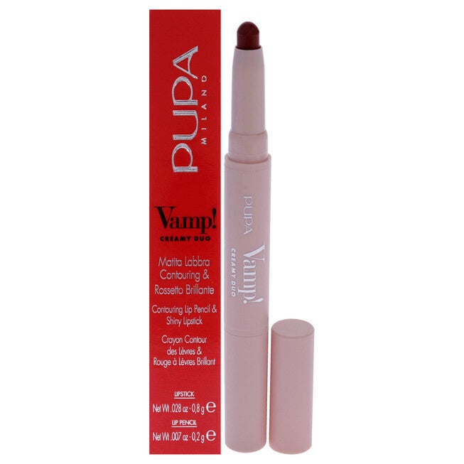 Vamp! Creamy Duo - 002 Medium Nude by Pupa Milano for Women - 0.035 oz Makeup, See Description, hi-res image number 0