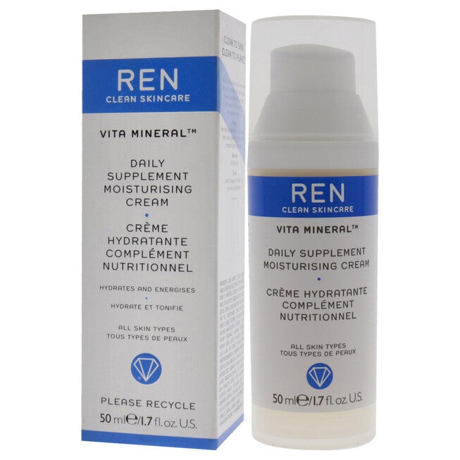Vita Mineral Daily Supplement Moisturising Cream by REN for Unisex - 1.7 oz Cream, See Description, alternate image number 3