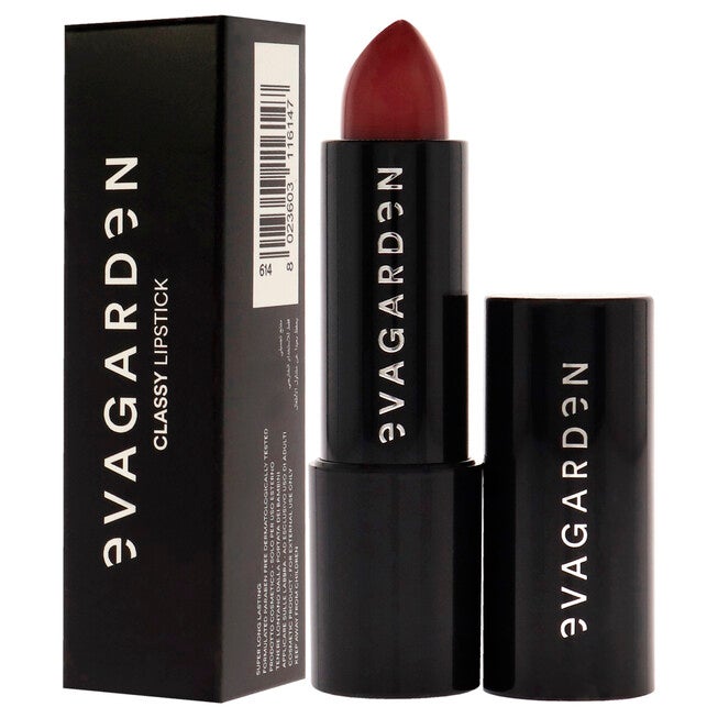 Classy Lipstick - 614 Brick Red by Evagarden for Women - 0.10 oz Lipstick, , alternate image number 7
