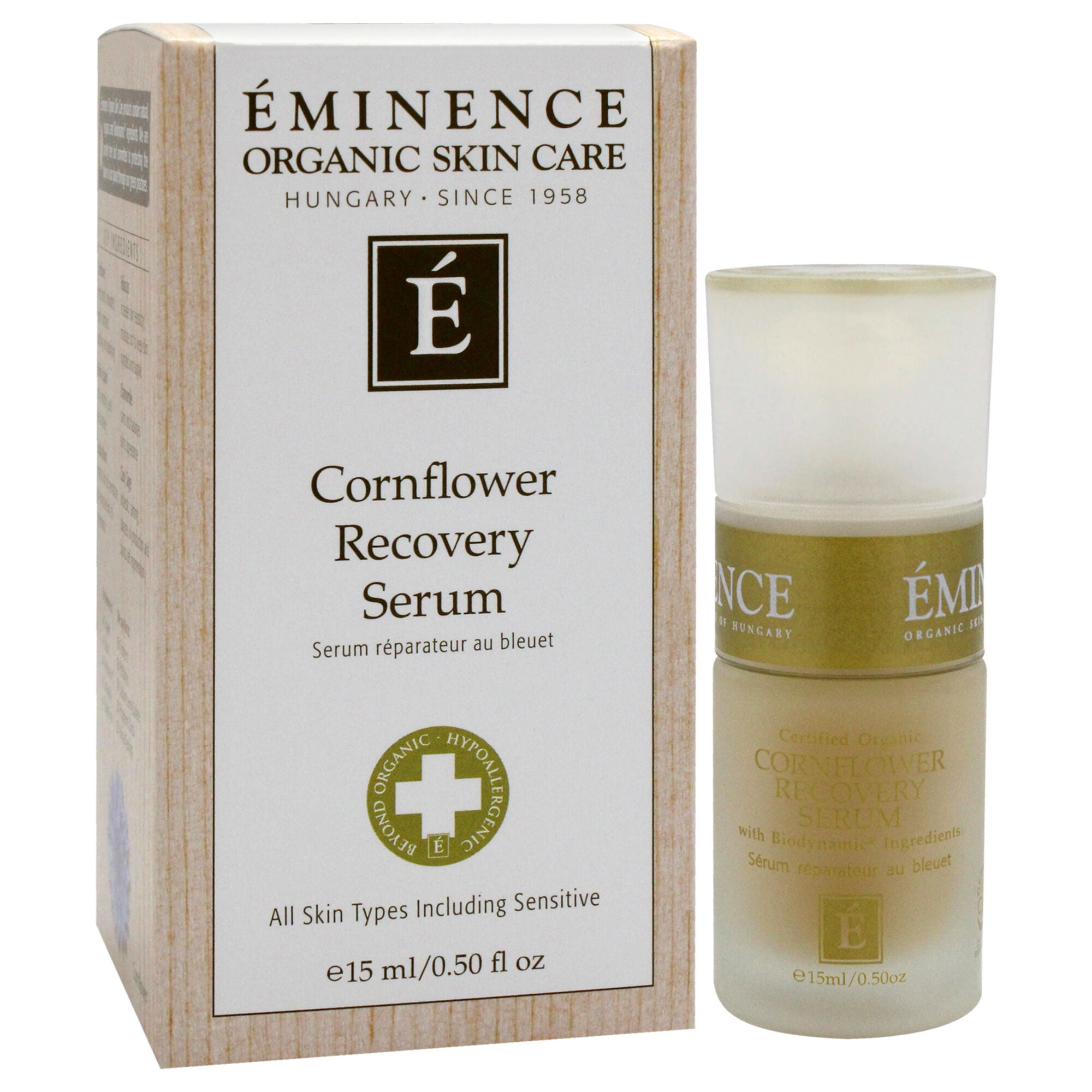 Cornflower Recovery Serum by Eminence for Unisex - 0.5 oz Serum, See Description, alternate image number 4
