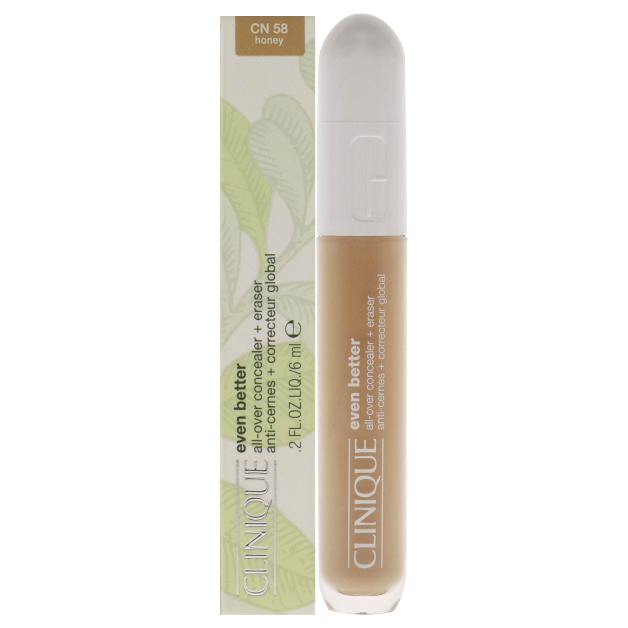 Even Better All-Over Concealer Plus Eraser - CN 58 Honey by Clinique for Women - 0.2 oz Concealer, , alternate image number 5