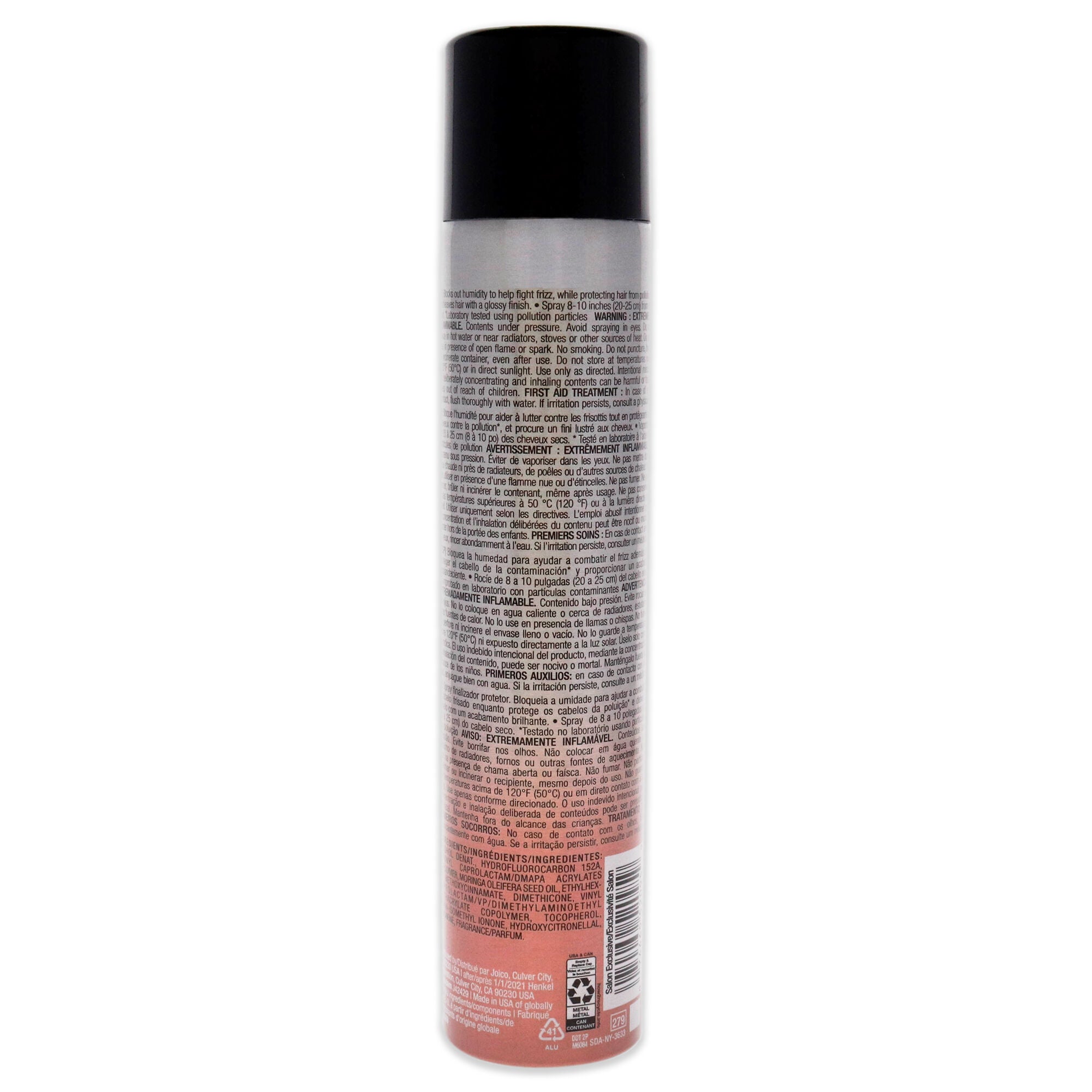 Humidity Blocker Plus Protective Finishing Spray - 3 by Joico for Unisex - 5.5 oz Hair Spray, See Description, alternate image number 2