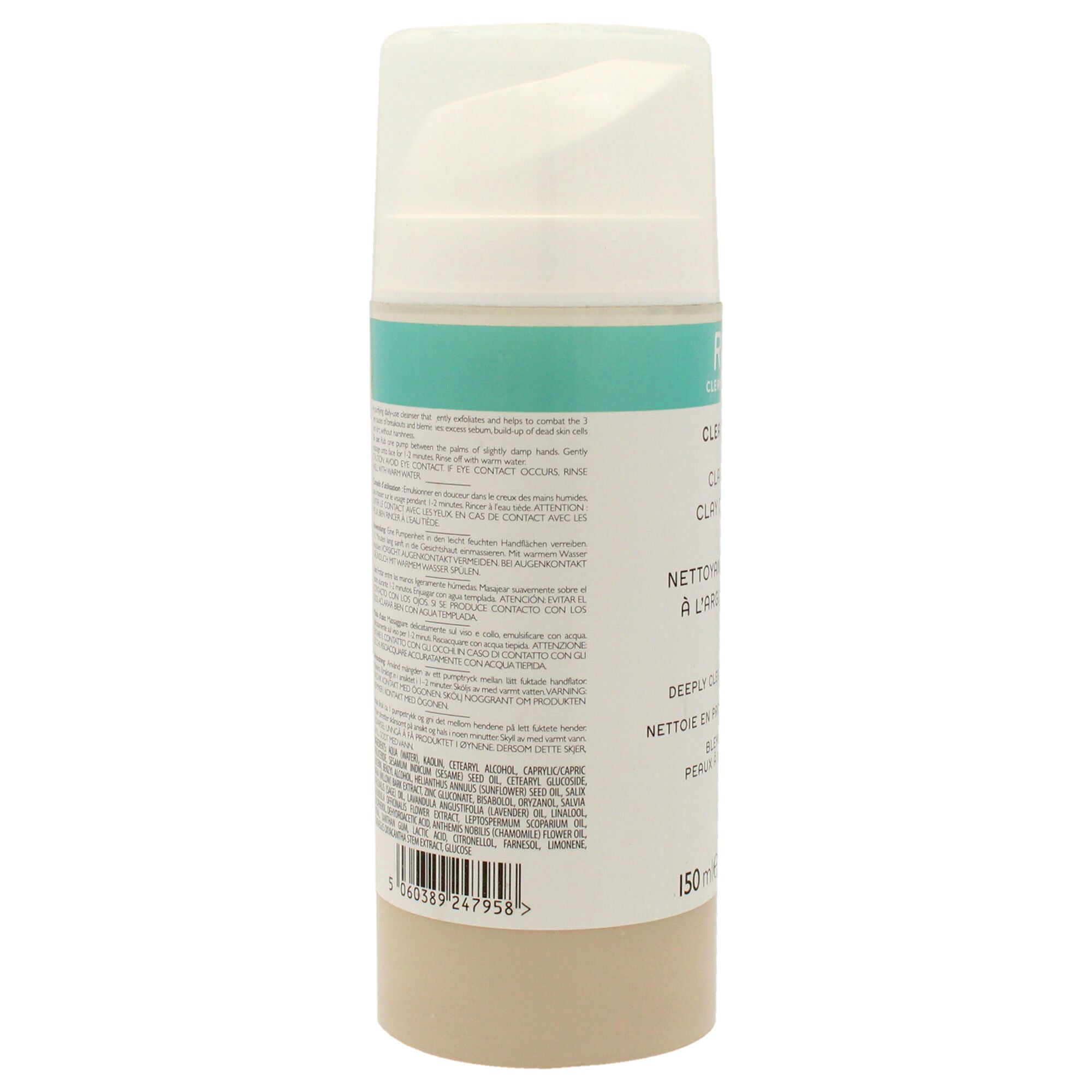 Clearcalm 3 Clarifying Clay Cleanser by REN for Unisex - 5.1 oz Cleanser, See Description, alternate image number 2