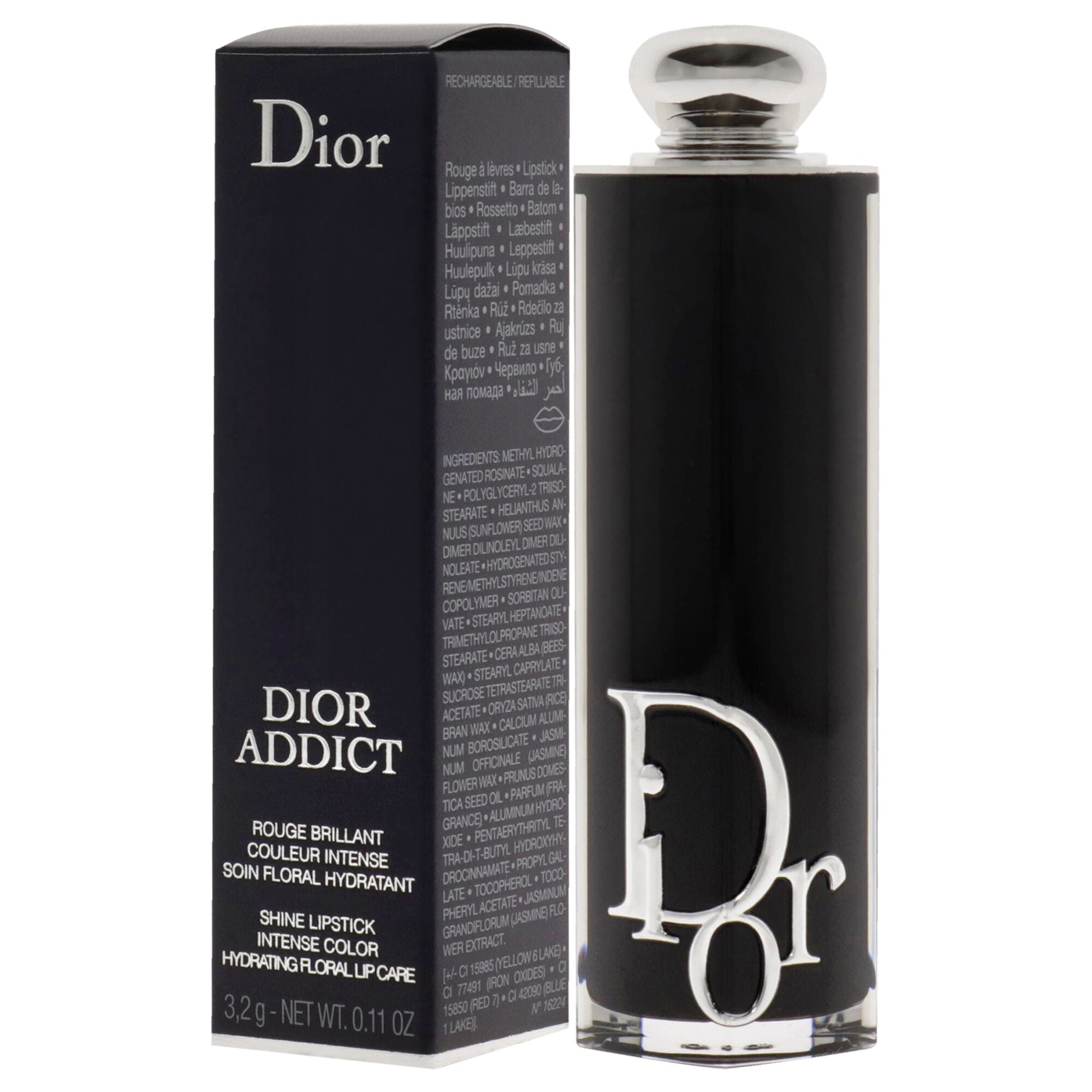 Dior Addict Hydrating Shine Lipstick - 8 Dior by Christian Dior for Women - 0.11 oz Lipstick (Refillable), , alternate image number 7