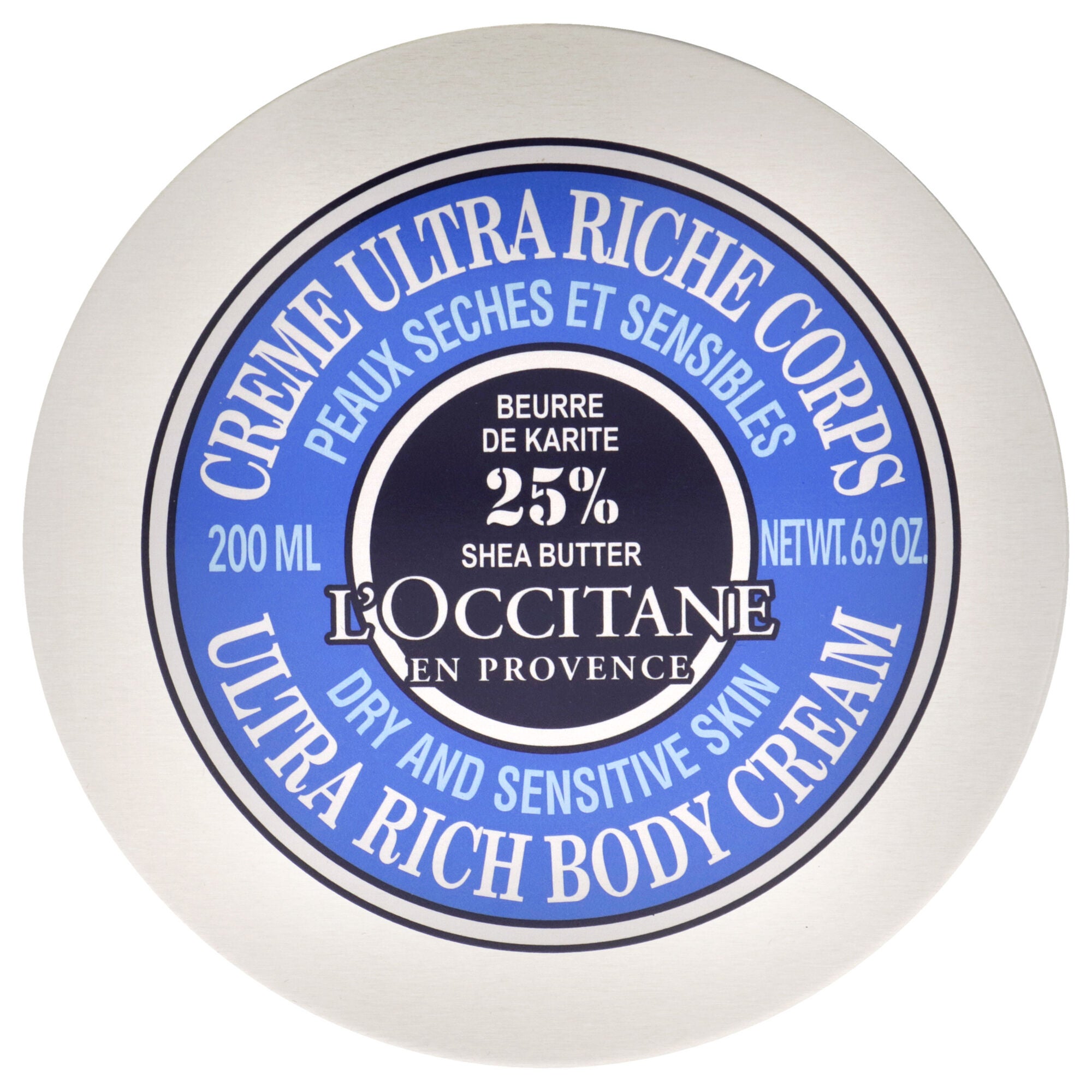 Shea Butter Ultra Rich Body Cream by LOccitane for Unisex - 6.9 oz Body Cream, See Description, hi-res image number 0