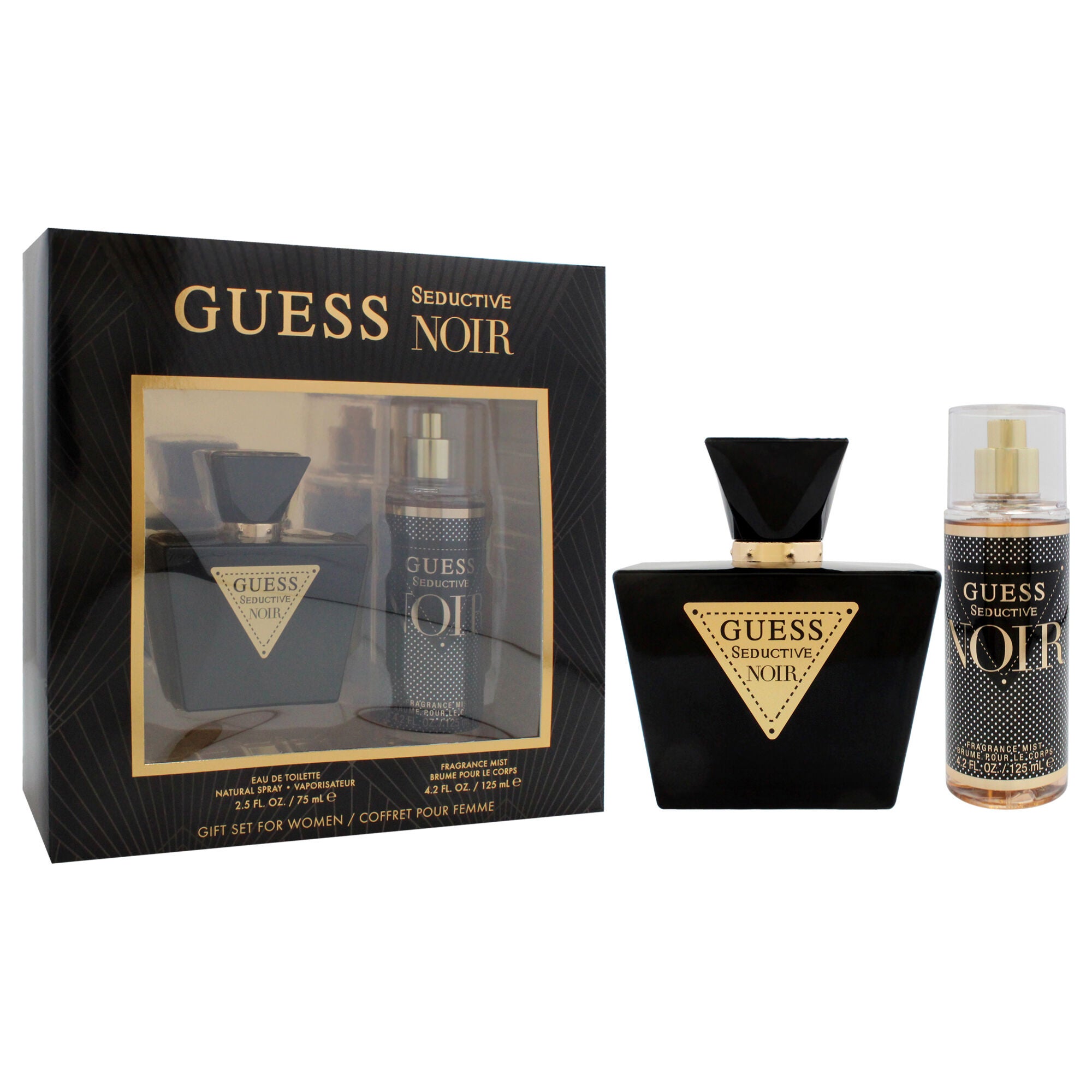 Guess Seductive Noir by Guess for Women - 2 Pc Gift Set 2.5oz EDT Spray, 4.2oz Fragrance Mist, , alternate image number 6
