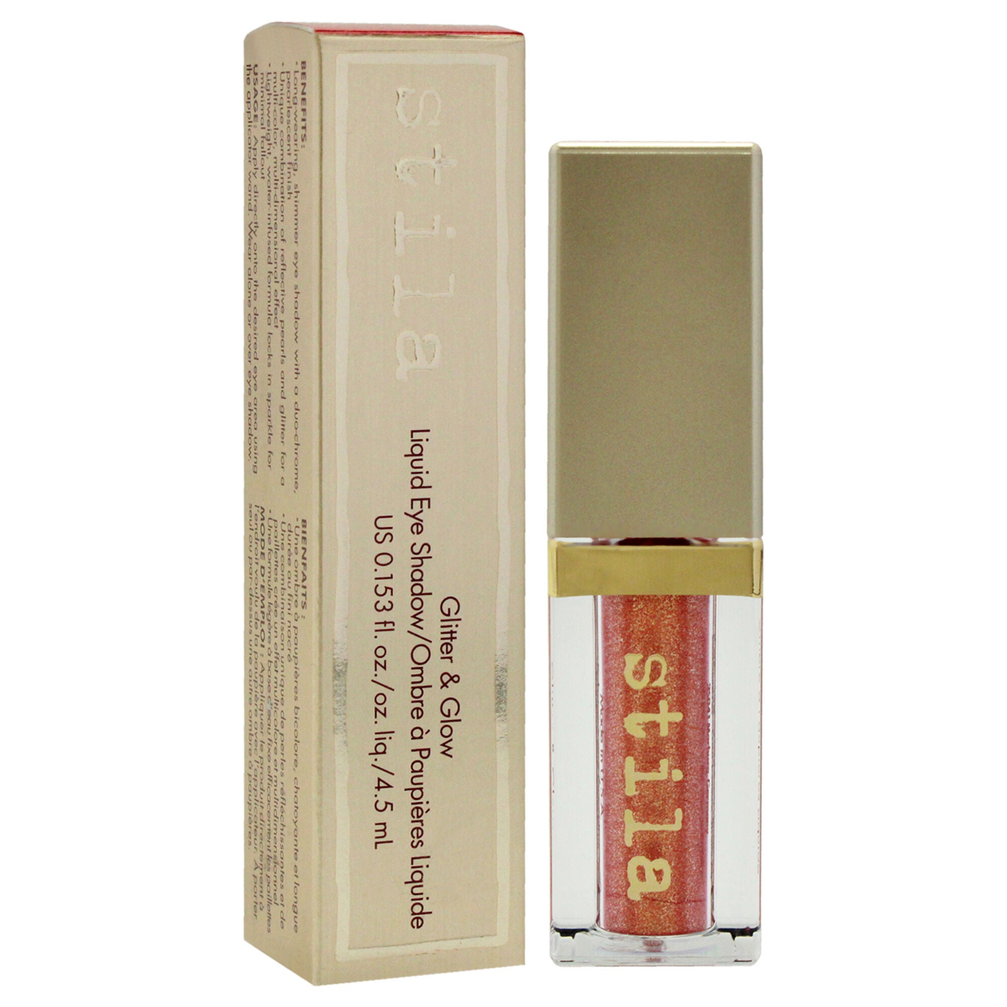 Glitter and Glow Liquid Eyeshadow - Dollish by Stila for Women - 0.153 oz Eyeshadow, See Description, alternate image number 1