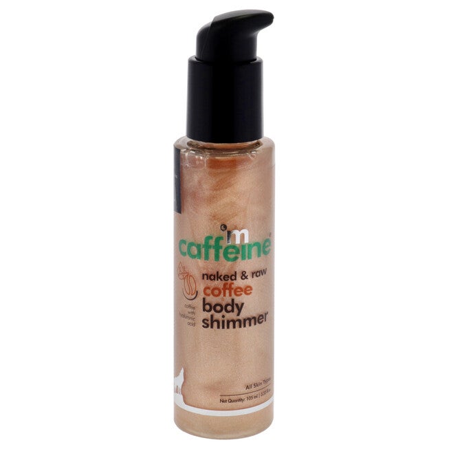 Coffee Body Shimmer - Hyaluronic Acid by mCaffeine for Unisex - 3.5 oz Serum, NA, hi-res image number null